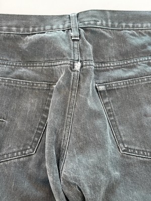 Archive Dior Homme X Hedi Slimane Faded Black Jeans 33 X 30 RARE