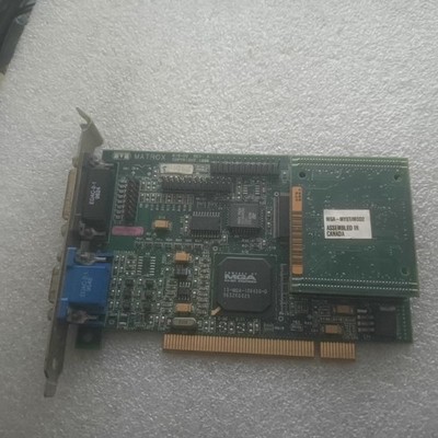 1Pcs Used MATROX 618-02 REV.A MGA-MYST/MOD2
