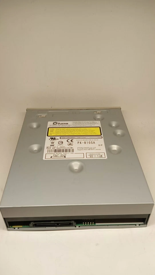 Masterizzatore PLEXTOR PX-810SA DVD/CD REWRITABLE DRIVE DVD+R DL UNITÀ SATA  - Immagine 2 di 4