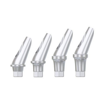 5 x Anatomic Angulated Abutment 25° Osstem  TS / Hiossen  ET Regular Platform