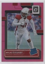 2022 Panini Donruss Optic Rated Rookie Pink Prizm Myjai Sanders #284 11wv