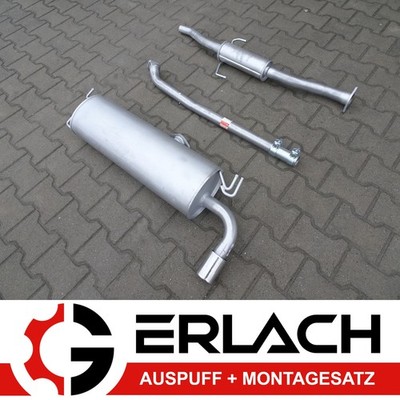 Auspuff für Toyota RAV 4 2.0 16V 4x4 3-Türen 2000-2003 Auspuffanlage *1065