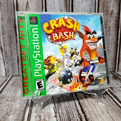 Crash Bash (Sony PlayStation 1, 2000) PS1 GH Case Manual and Art Only NO GAME