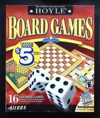Hoyle Board Games 2001 (PC, 2000)  - BIG BOX