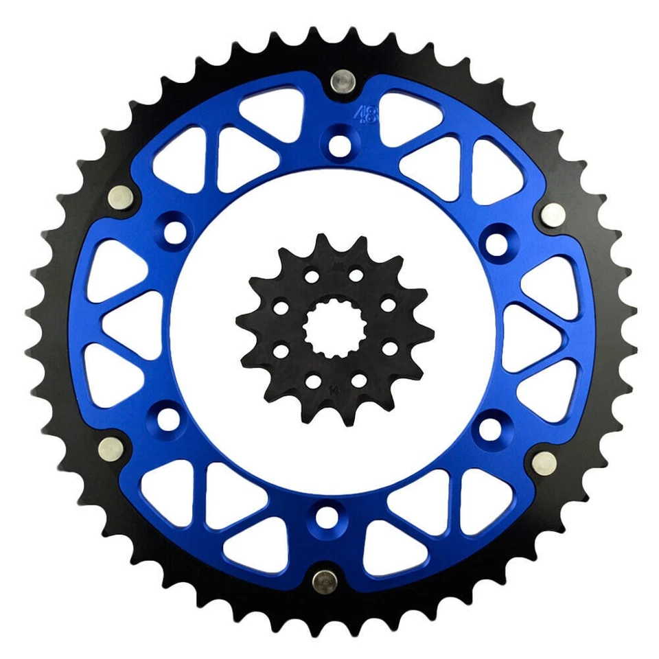 14T-49T Front Rear Sprocket Kit For Yamaha YZ250 YZ426F WR250 WR426WR450F YZ450F - Imagem 4 de 4