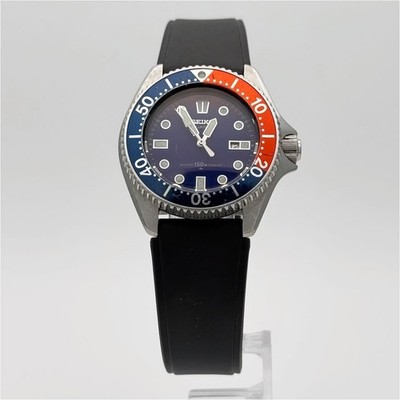 SEIKO Diver 150m 2625 001B Quartz Watch Pepsi Bezel Ladies