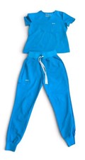 FIGS Lot Of Women s Scrubs 2 Pieces XS, Tops Pants Blue Euc