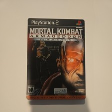 Mortal Kombat: Armageddon Premium Edition Steelbook PS2 CIB W/ Registration Card