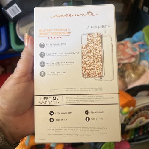 Case-Mate iPhone X/XS iPhone Xs Karat Case - Rose Gold - Picture 2 of 2