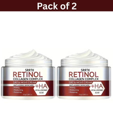 2 30g Pcs Retinol Collagen Day/Night Cream Hydrating Facial Moisturizer Small