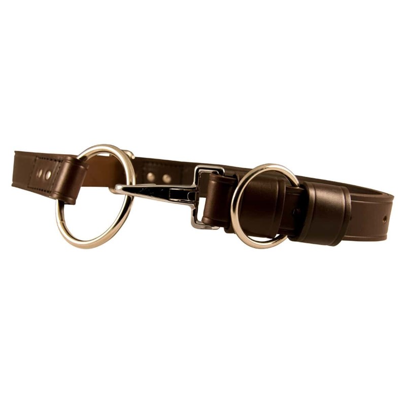 Leather Truckman's Belt Black, Fits up to 48'' Includes Equipment Hook