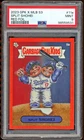 2023 Topps GPK x MLB S3 Shohei Ohtani Red /5 Split Shohei Garbage Pail PSA 9