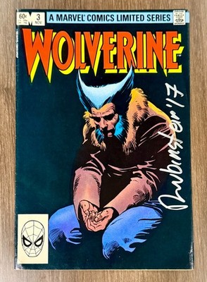 Wolverine #3 1982 Marvel Comic Signed Joe Rubinstein Limited Series