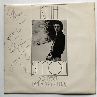 Keith Simon - So Near - Yet So Far Away - Used Vinyl Record - G11501z