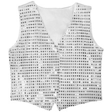 Dance Vest for Boys Sequin Girls Convention Outfit Dancewear Kids
