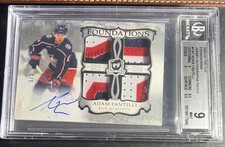 2023-24 The Cup Foundations Rookie Patch Auto Adam Fantilli /5 BGS 9 #FAF RPA