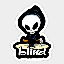 Blind Skateboards Vinyl Sticker/Decal - Reaper - Tony Hawk Ps5 Bam Skateboard