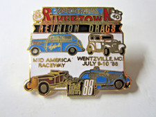NDRA First 1988 Rivertown Reunion Drags  Drag Racing Event Pin