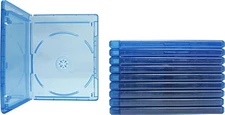 Lot Of 10 Standard Blu Ray Replacement Cases 10 Pack Brand New Blu-Ray