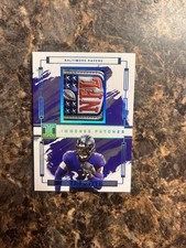 2024 Panini Impeccable Derrick Henry Immense Platinum NFL Logo Shield Patch 1/1 