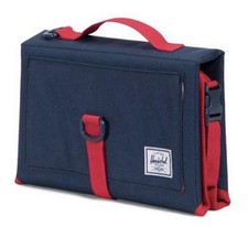 Herschel Supply Co Baby Sprout Change Mat Navy Blue Red Portable Changing Pad