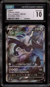 Lugia V 2022 Sword & Shield: Silver Tempest #186/195 Holo (Alternate