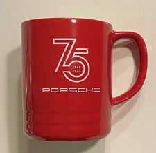 Porsche Coffee Mug Exclusive 75 Years Limited Edition Anniversary Cup Germany