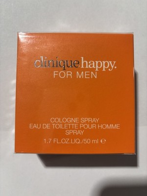 CLINIQUE HAPPY Men 1.7oz EDT Cologne Spray Citrus Scent  A52 22300 Batch Code