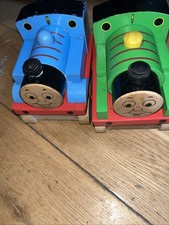 GIANT BRIO Wooden THOMAS THE TANK ENGINE Learning Curve Percy/thomas Trains