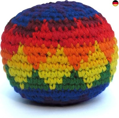 Siesta Hacky Sack Ball - Footbag - Haggysack - Hackisack Bälle - Häckisäck - Ki