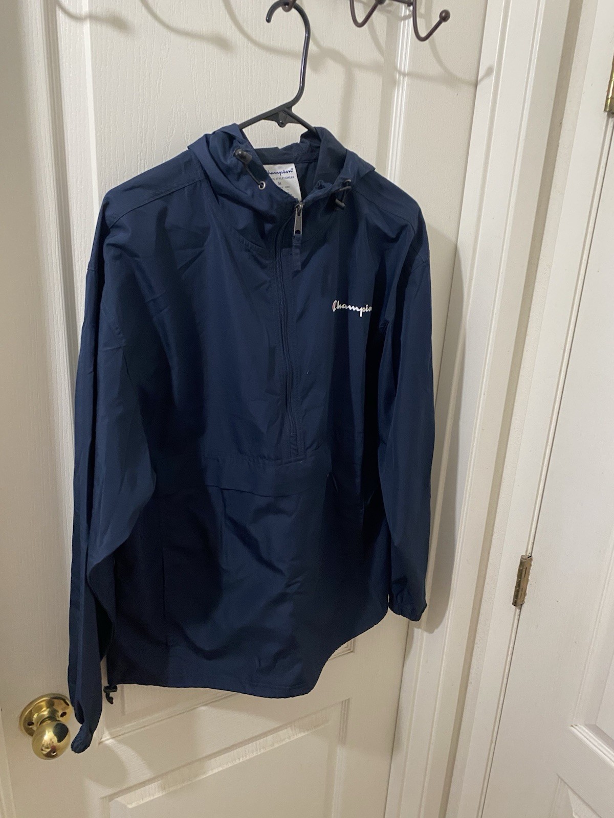 Champion Stadium Packable Jacket Script Logo Mens… - image 2