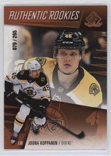 2023 Upper Deck SP Game Used Authentic Rookies Bronze 79/265 Joona Koppanen 5ya