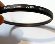 Hoya 77mm UV Filter glass made in Japan