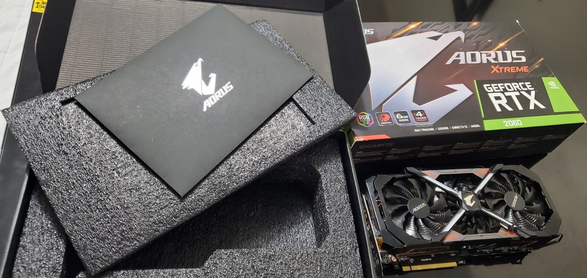 Gigabyte Aorus Rtx 2060 Xtreme Gigabyte RTX-2060 Aorus Xtreme 6G
