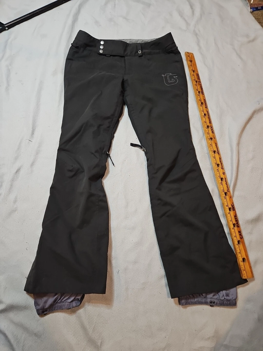 burton lined logo waterproof insulated dryride pants