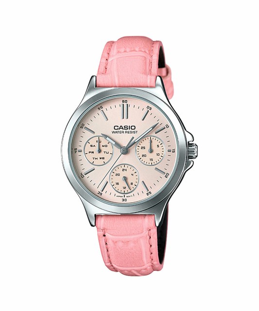 casio pink watch