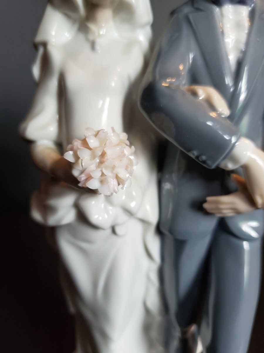 【希少】【値下げ】LLADRO リヤドロ Mazel Tov 6028 LLADRO MAZEL TOV #6028 RARE RETIRED WEDDING BRIDE & GROOM | eBay