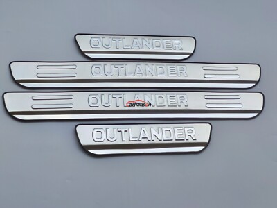 ENFILY 4 Pcs Stainless Steel Car Door Sill Protector For Vauxhall Mokka - View #4