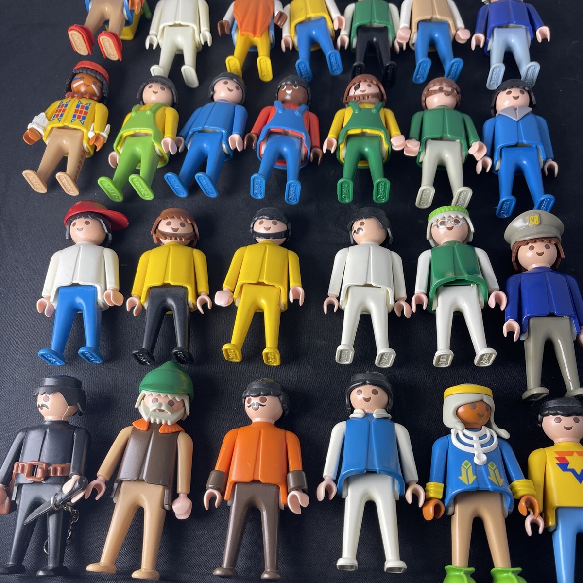 Vintage 1974 Playmobil Geobra Lot 26 Figures Mixed Lot | eBay