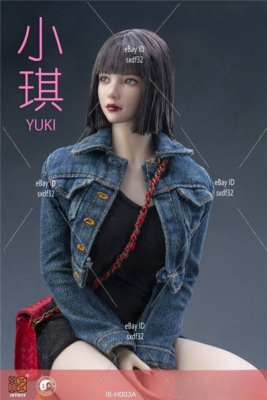 I8Toys 1/6 I8-H003A Beauty Girl Yuki Movable Eye Head Sculpt Fit