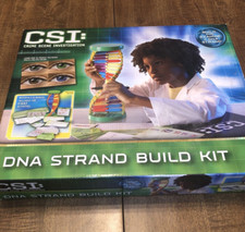 CSI: Crime Scene Investigation DNA Strand Build Kit Lab Science, New Open Box