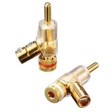 Furutech FP-202 (G) Locking Banana Plugs (set of 4)
