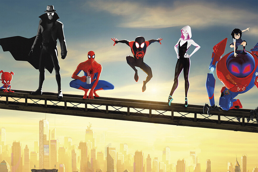 Spider Man Into The Spider Verse Animation Wall Art Home Decor