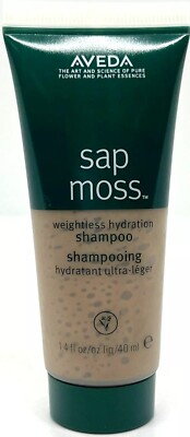 AVEDA Sap Moss Weightless Hydration Shampoo Clean Hair Tame Frizz 1.4oz 40ml NEW