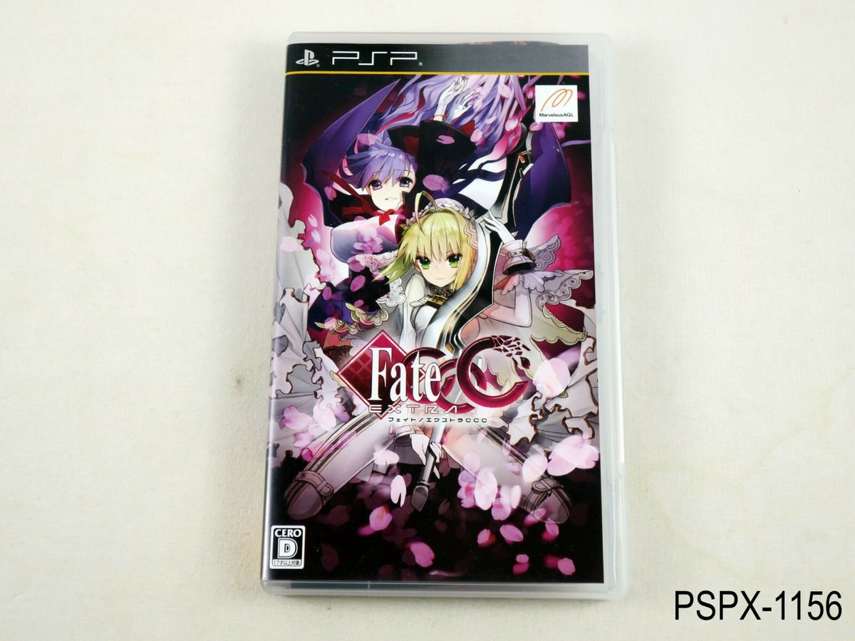 Fate/Extra CCC Japanese Import PSP Portable Fate Extra Japan