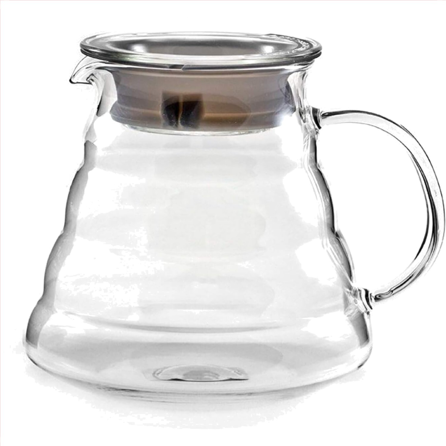 600ml Glass Coffee Server for Perfect Pour-Over Brewing - Minimalist Design