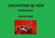 Turntable JVC/VICTOR QL-Y55F Repair KIT - all capacitors