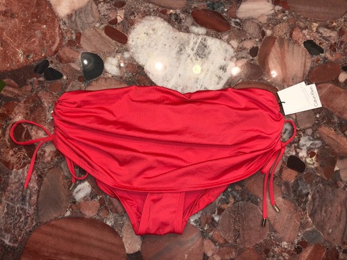 Calvin Klein orange Badeanzug Rock Unterteil Damen L Neu mit Etikett - Bild 4 von 7