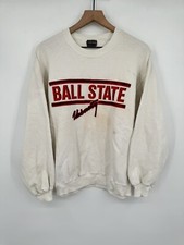 Vintage Jansport Made In USA Ball State University Crewneck Sweatshirt Size XL