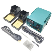 50W Multifunction Wood Burning Double Pen Tool Pyrography Machine Set Kit Burner